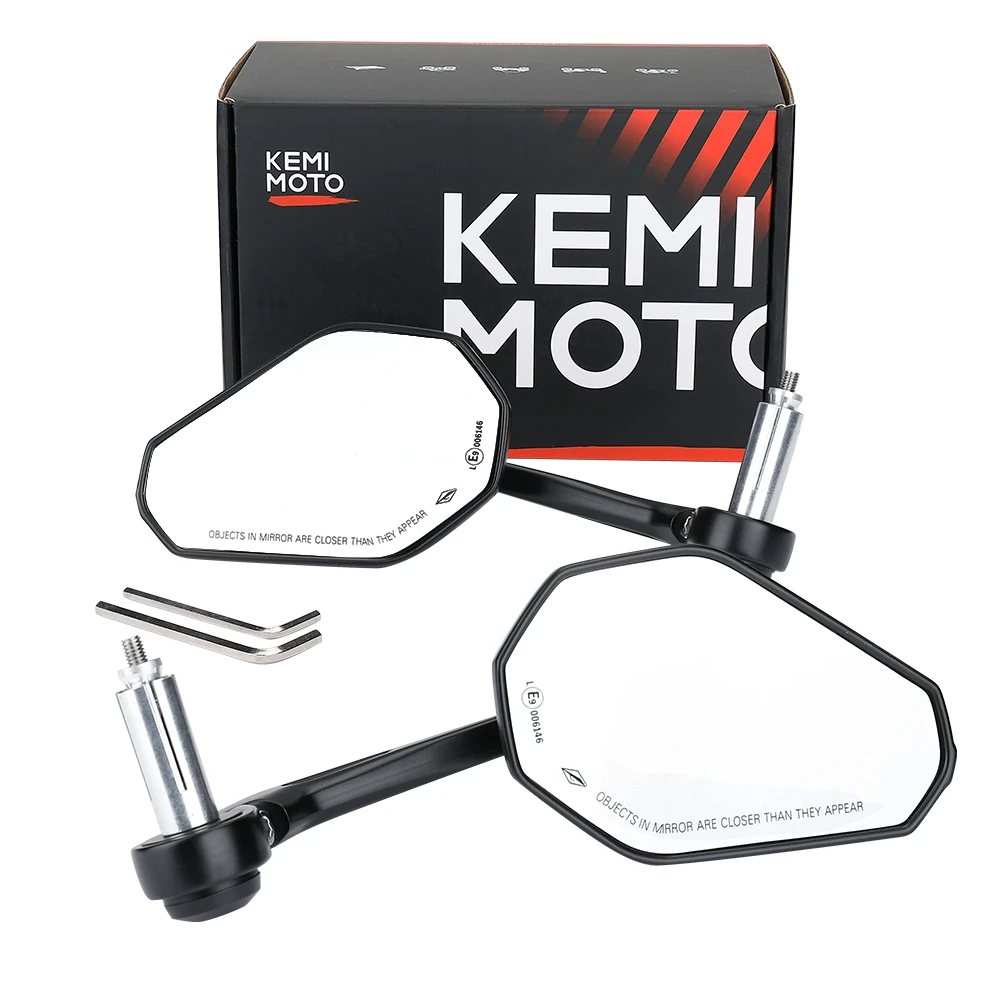 Торцевое зеркало для мотоцикла 22 мм 7/8 &quotдля BMW R1100GS ADV K1600 Can am outlander Yamaha mt09 mt07 r1 fz1 ttr