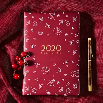 

2020 Planner Organizer A5 Diary Notebook and Journal Kawaii Monthly Personal Business Note Notepad Travel Weekly Book Stati W7O5