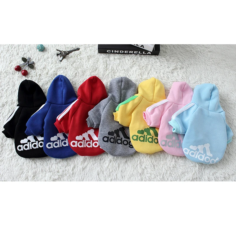 Модная толстовка с капюшоном для собак зимняя одежда пальто куртка из хлопка Ropa