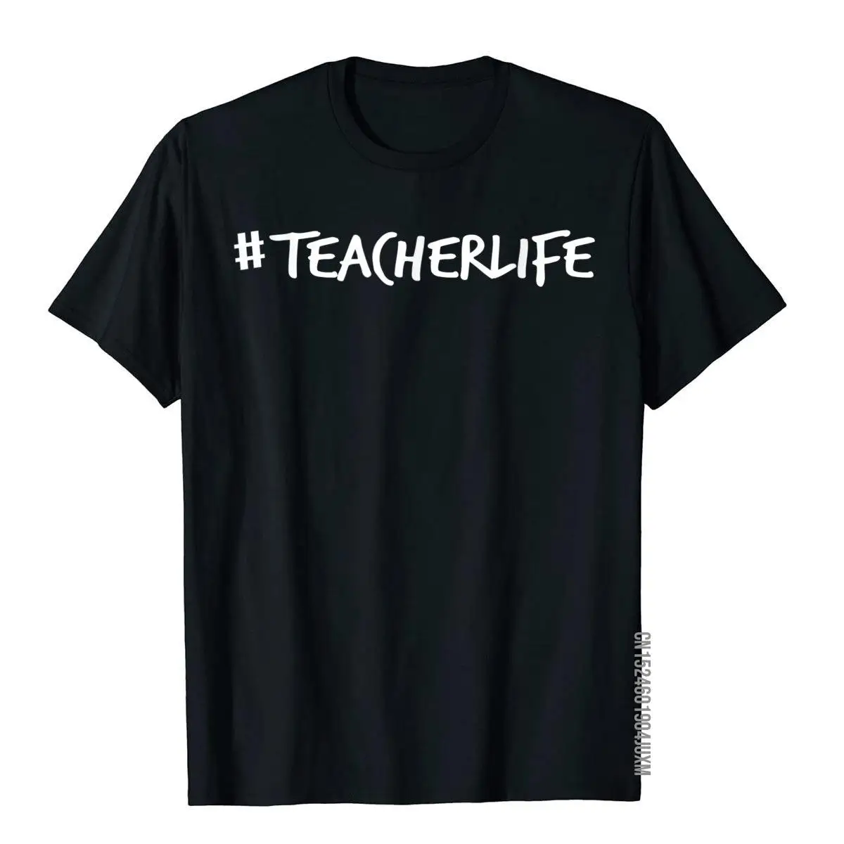 Hashtag Teacher Life (#teacherlife) T-Shirt T-Shirt__97A2500black