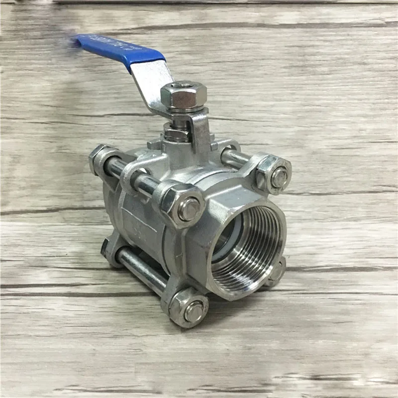 Шаровой кран BSPT 1/2 дюйма 1 дюйм DN15 DN20 DN25 3 шт. полный порт шаровой резьбовой тип