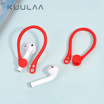 

KUULAA Protective Earhooks Holder Secure Fit Hooks for Airpods Apple Wireless Earphone Accessories Sports Anti-lost Ear Hook