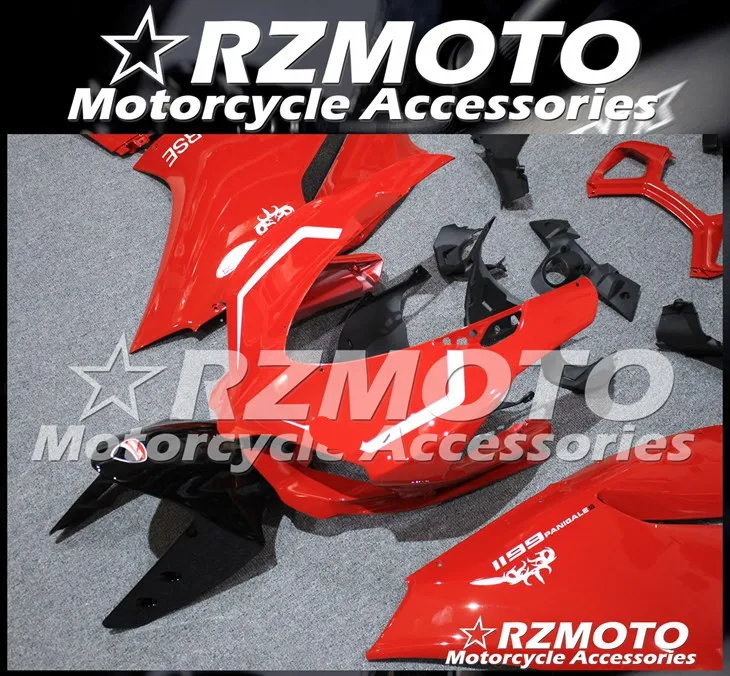 Мотоциклетный обтекатель abs подходит для DUCATI 899 1199 2012- корпусные детали прессформы Магазин № 0459