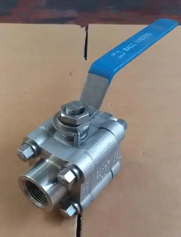 3 шт. кованый стальной шар клапан 800LB/1500LB