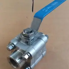 3 шт. кованый стальной шар клапан 800LB/1500LB