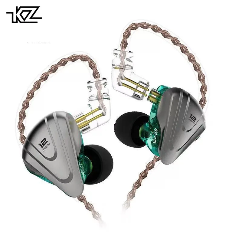 

KZ ZSX Terminator 1DD+5BA Hybrid In-ear Earphones HIFI Metal Headset Music Sport ZS10 PRO AS12 AS16 ES4 ZSN PRO V80 X6 DMS