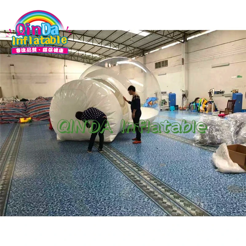 

High Quality 0.9MM PVC Inflatable Crystal Bubble Camping tent,Pvc inflatable bubble camping tent transparent