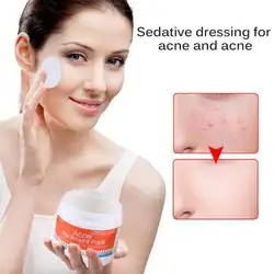 Acne ватный коврик 50 шт., Очищающая маска для лица, удаляет для пор, против акне, маска для лица, оригинальный уход за кожей