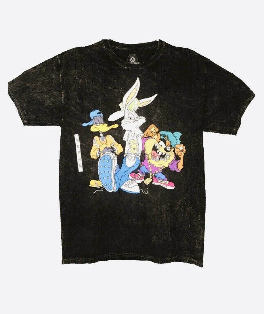 Графическая футболка Looney Tunes Bugs Bunny Daffy Duck и Tasmanian Devil | Мужская одежда
