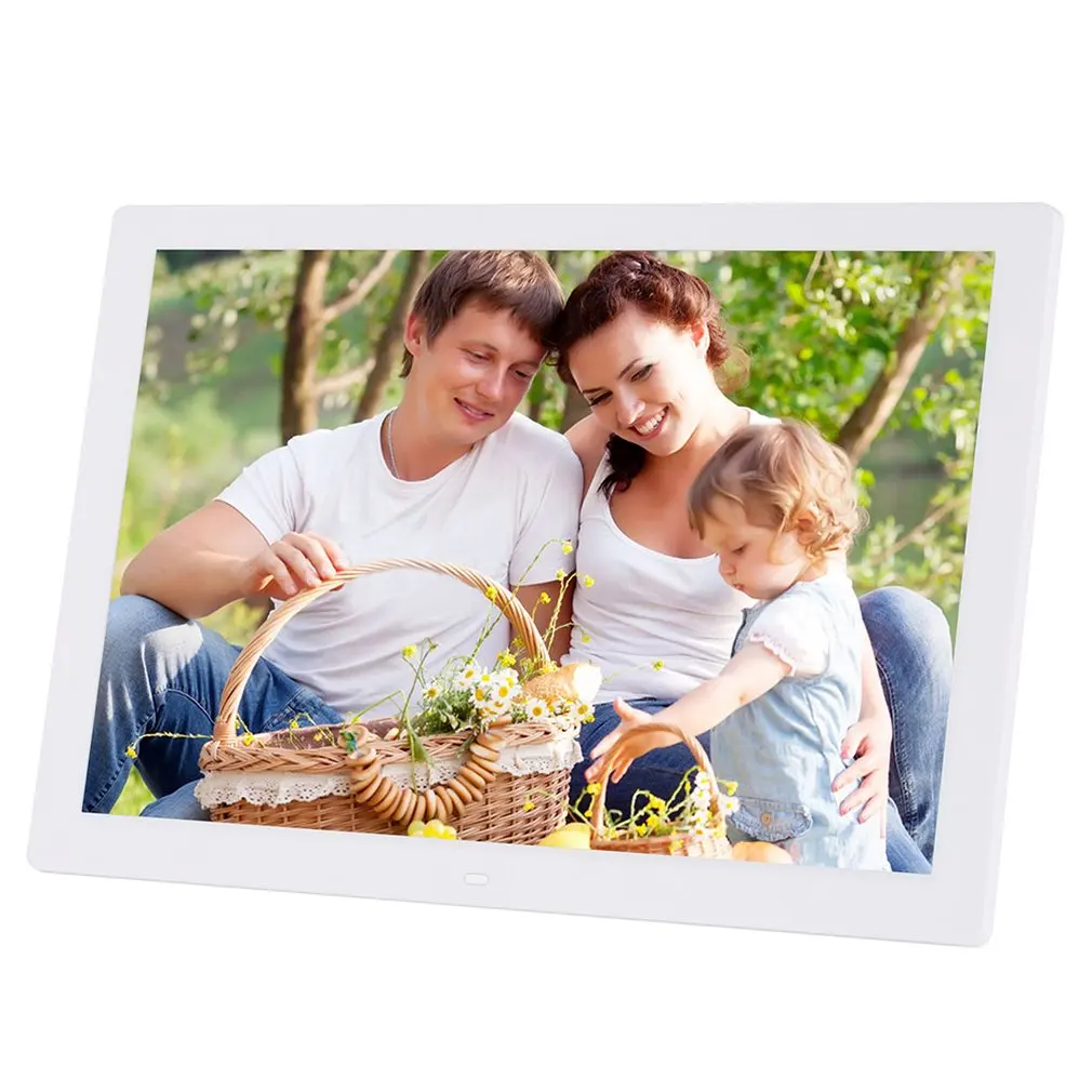 

17 inch Screen LED Backlight HD Digital Photo Frame Electronic Album Photo Music Film Full Function Good Gift