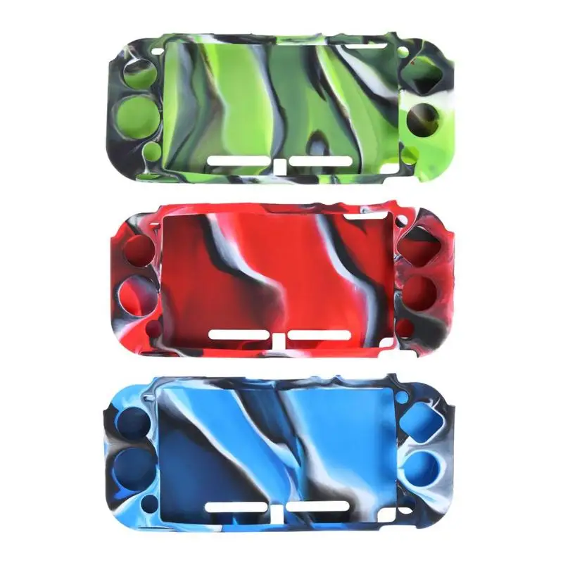

Soft Protective Silicone Camouflage Case Shell Fit for Nintend Switch Lite