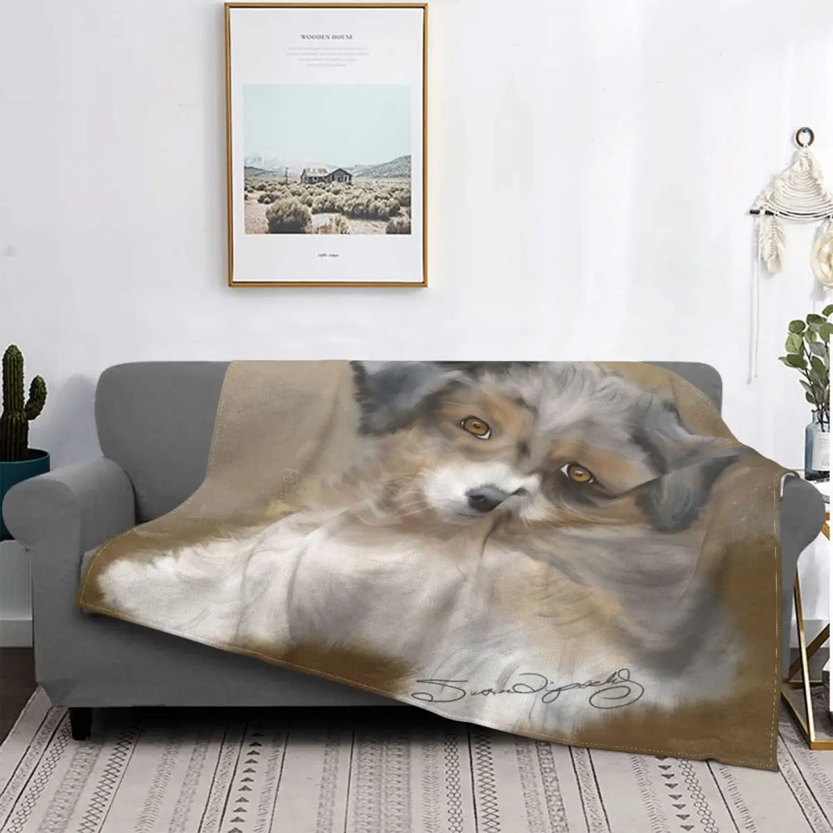 Manta De Pastor Australiano Para Cachorro, Colcha A Cuadros Para Cama, Toalla De Playa, Sudadera Con Capucha, Alfombra De Oració