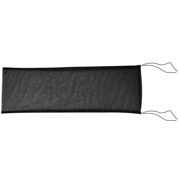 

Universal Birdcage Cover Seed Catcher Gauze Mesh Parrot Cage Skirt Black (Not Include Birdcage)