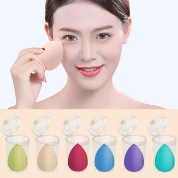 

1pcs Mini Water Drop Makeup Sponge puff Shape Makeup Soft Foundation puff Hydrophilic Powder Foundation Sponge Cosmetic Puffs