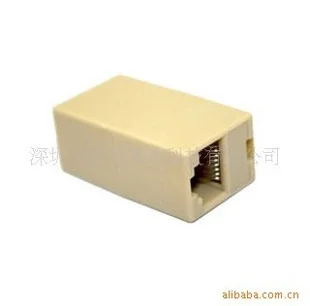 RJ45 Кабельный соединительный кабель Стыковая Соединительная сеть сквозной разъем удлинитель 100 шт./пакет