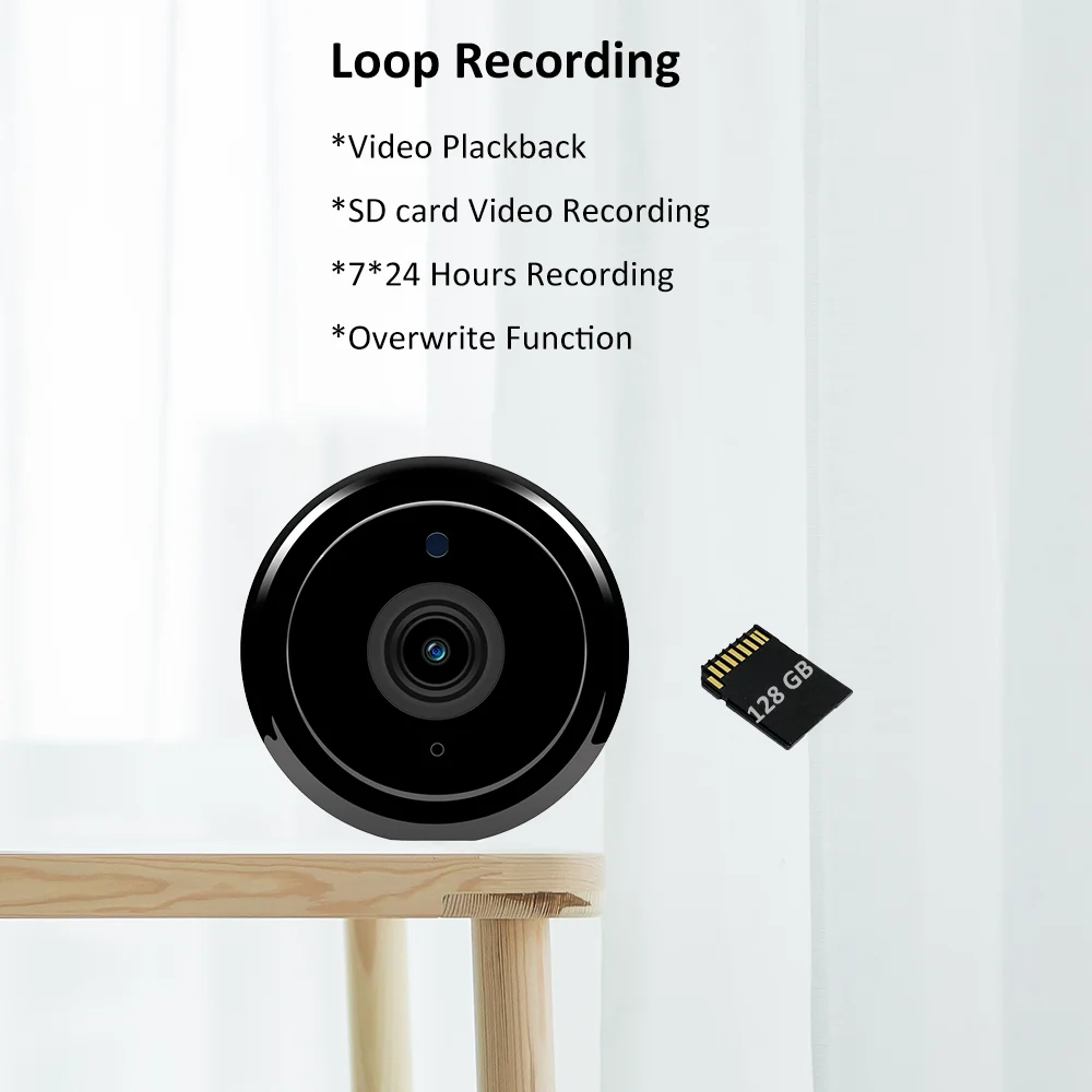 720P HD Wifi мини-камера Домашняя безопасность P2P камера WiFi ночное видение беспроводная камера наблюдения удаленный монитор