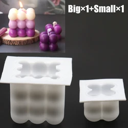 White Cotton Woven Candle Wick - 200ft Roll for DIY Candle Making, Smokeless Wax Core (Big and Small)
