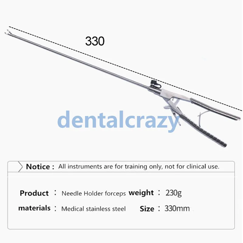 laparoscopic needle holder laparoscopy training simulator needle holder forceps for students practice
