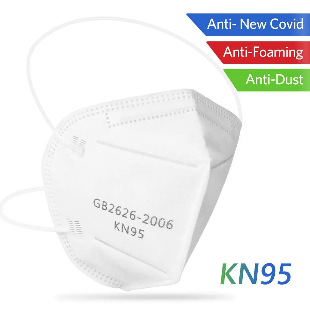 

10Pcs KN95 Antiviral Face Mask Surgical Bacteria Proof Anti Dust Masks PM2.5 Dustproof KN95 Medical Mouth Muffle Cover (instock)