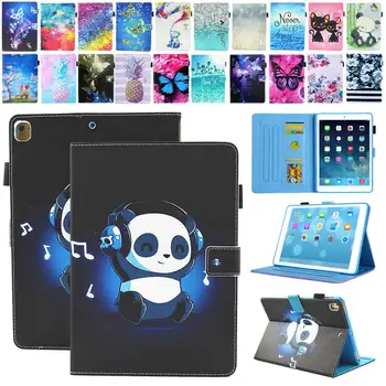 

Shockproof Magnetic Cover For iPad 10.2 inch 2019 Case Card Solt Design Printed PU Leather Tablet Cover For iPad 7th Gen Case