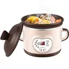 220V 1L Ceramic Electric Stewing Machine Automatic Household Food Porridge Dessert Stewer With Timer Multi Cooker 1