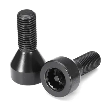 

Hot 1 Set M12 x 1.5 Wheel Lock Set Black Lug Bolts For BMW E32 E34 1 3 5 6 Series Mini #36136786419 #36131180882 #36136764057