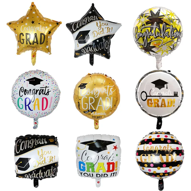 

Doctor Balloons Star Round Graduation 2020 Balloons Grad Globos Graduation Gift Back To School Party Decorations Birthday Decor