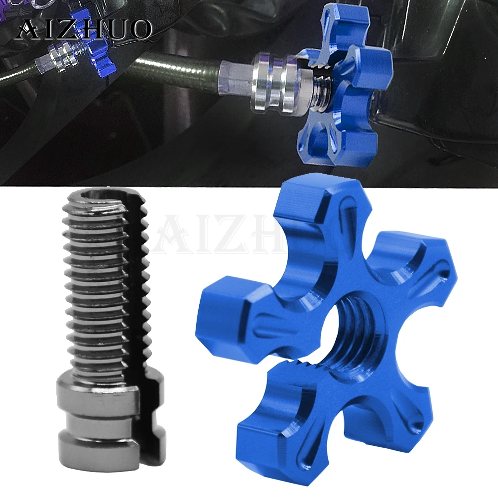

FOR YAMAHA XMAX 125/250/300/400 IRON MAX NMAX 125 R120 Motorcycle CNC Brake Clutch Cable Wire Adjustment Screw M10 M8*1.25