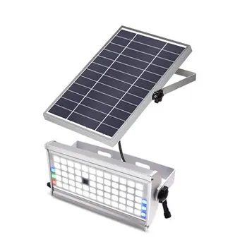 

65Led Solar Light 30W Solar Human Induction Flood Light Remote Control Solar Flood Light Large Capacity Lithium Battery