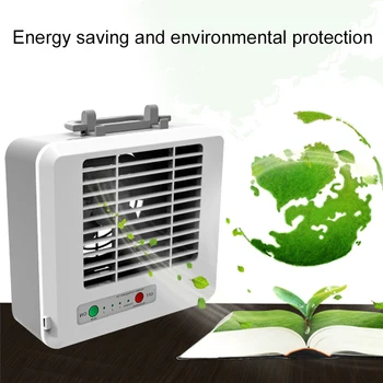 

Portable Mini Air Cooler Desktop USB Rechargeable 3 Speed Adjustable Personal Air Cooler Fan for Bedroom Home Office