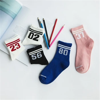 

Sports Funny Cute Japanese High School Girls Cotton Loose Striped Crew Socks Colorful Women Sox Harajuku Designer Retro pink