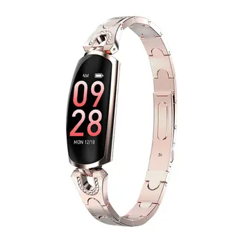 

AK16 Smart Bracelet Women Activity Fitness Tracker Heart Rate Monitor Blood Pressure IP67 Waterproof Smart Wristband