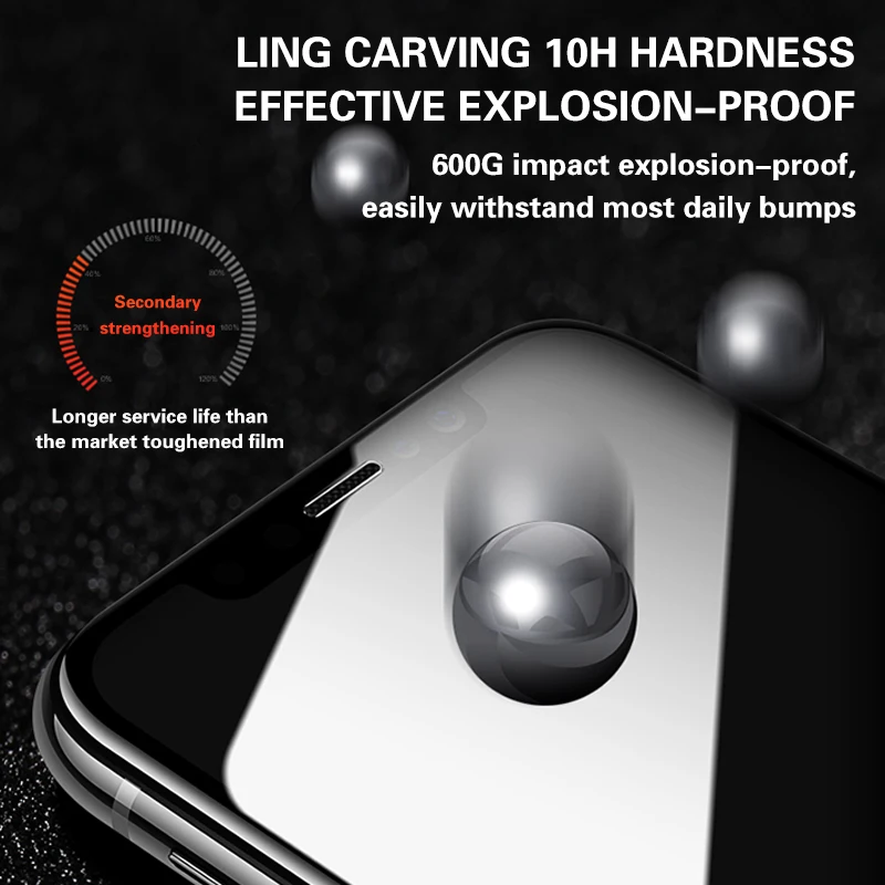 700D полное покрытие из закаленного стекла для iPhone 11 Pro Max стекло X XS Max XR Защитное стекло для экрана для iPhone 6 6s 7 8 Plus X пленка