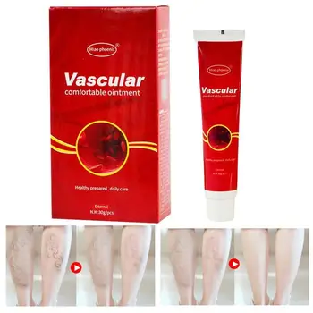 

Herbal Cream Varicose Veins Treatment Cream Ointment Vasculitis Phlebitis Spider Veins Pain Varicosity Angiitis Remedy Removal