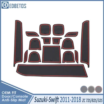 

Anti-Slip Mat For Suzuki Swift 2011-2017 Stickers Maruti DZire Sport ZC72S ZC82S ZC32S 2014 Accessories Gate Slot Coaster Anti