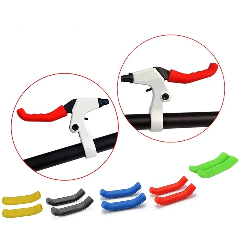 Bicycle Brakes Lever Protector Handle Cover Silicone Sleeve Road