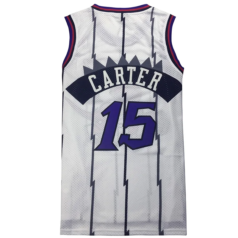 2 Kawhi Leonard JERSEY 1 Трейси Макгрейди 7 Кайл Лоури 15 Vince Carter майки - Цвет: Retro