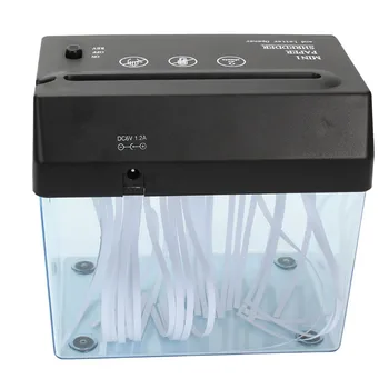 

Automatic Mini Portable Strip Wastebasket Dual-purpose School Electric A6 Folded A4 USB Shredder Paper Desktop Cutting Machine