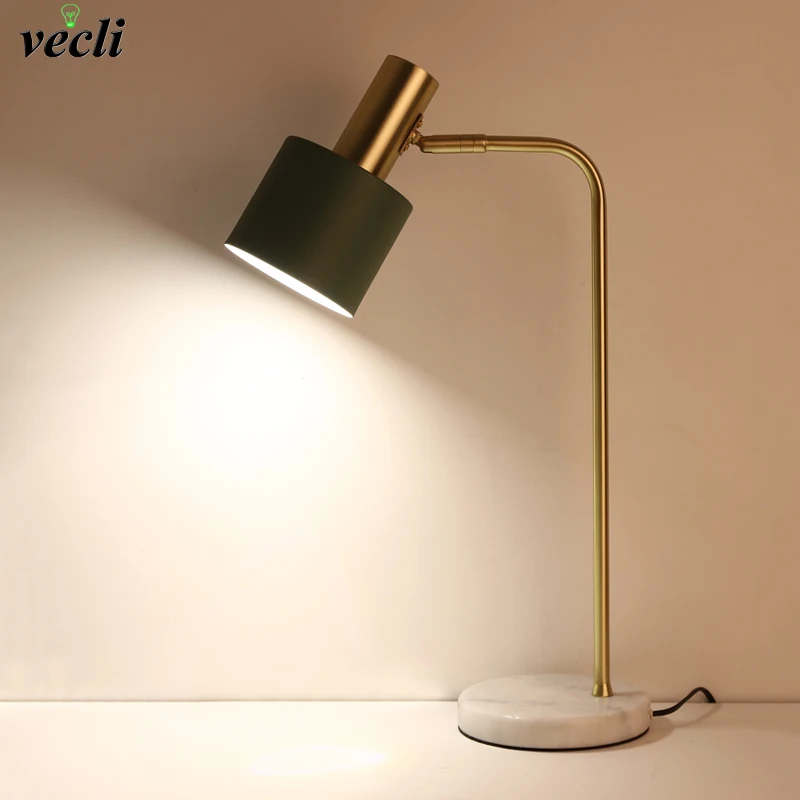 

Nordic LED Desk Lamp Multi-angle Adjustable Simple Desk Lamp Eye Protection Reading Table Lamp Living Room Bedroom Home Decor