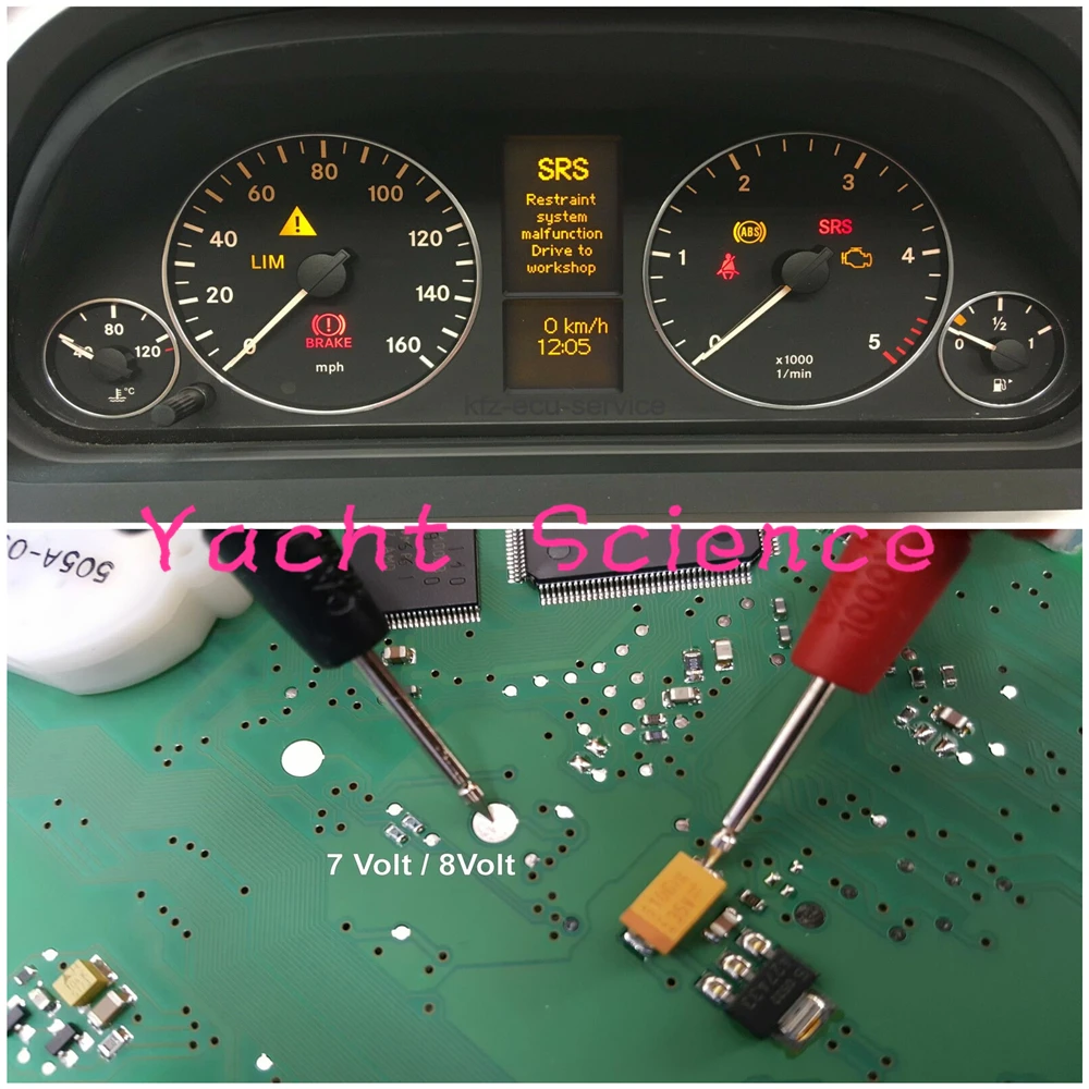 Instrument Cluster LCD Display Speedometer Dashboard For MERCEDES Benz A B CLASS W169 W245 7V/8V A1695400448 0263643242 lcd display instrument cluster display speed limit emulator display