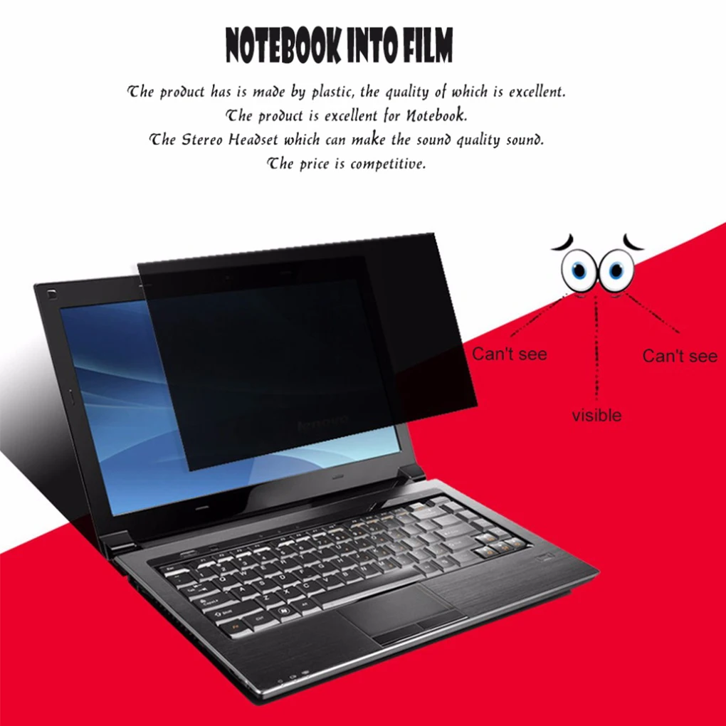 

Privacy Protective Film Laptop Monitor Privacy Film for 14 inch Notebook 16:9 Widescreen