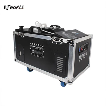 Kopen Djworld 2000W Water Fog Machine DMX512 Stadium Effect Apparatuur Met Flightcase Sfeer Voor Dj Disco Show Prestaties