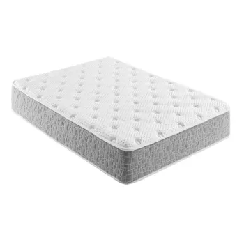 

8" Mattress Gel Memory Foam Standard Twin Size Mattress Grey Bedroom Cotton Pad Soft Comfortable Sleep Bedding Home Furnishing