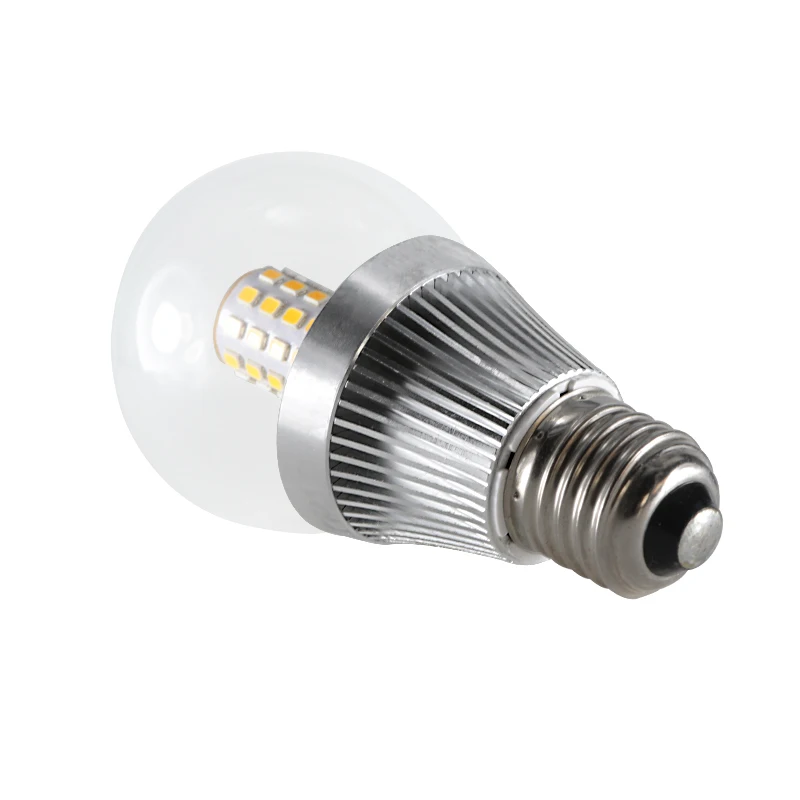 Bombilla led e14 E27 B22 кукурузы стеклянная лампочка Dc 10В до 60 v низшее напряжение 2835 8W 12 24 36 48 60 вольт A60 стеклянный шар прожектор