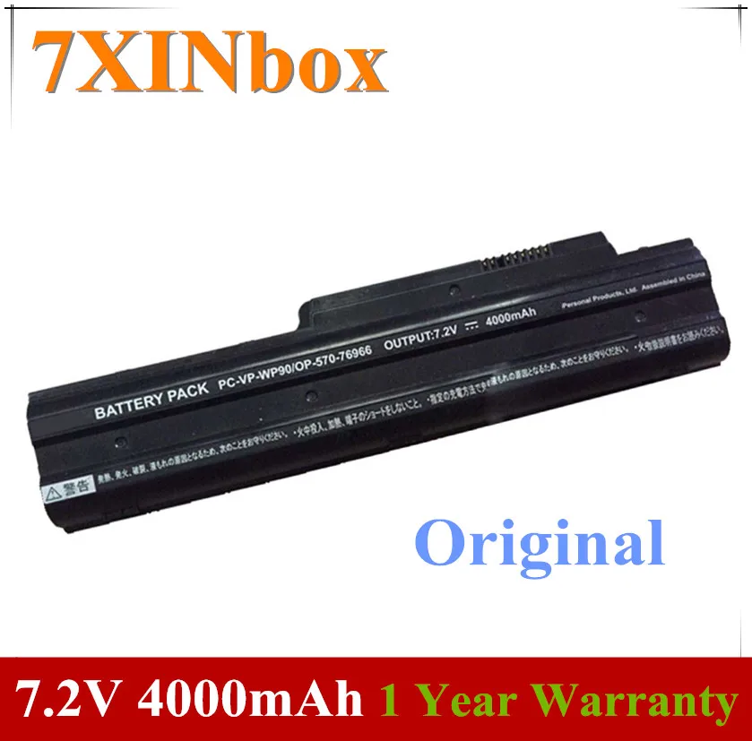 7xinbox 7 2v 4000mah Original Op 570 Pc Vp Wp91 Pc Vp Wp90 Laptop Battery For Nec Pc Ll750mg Pc Ll75rg Laptop Batteries Aliexpress
