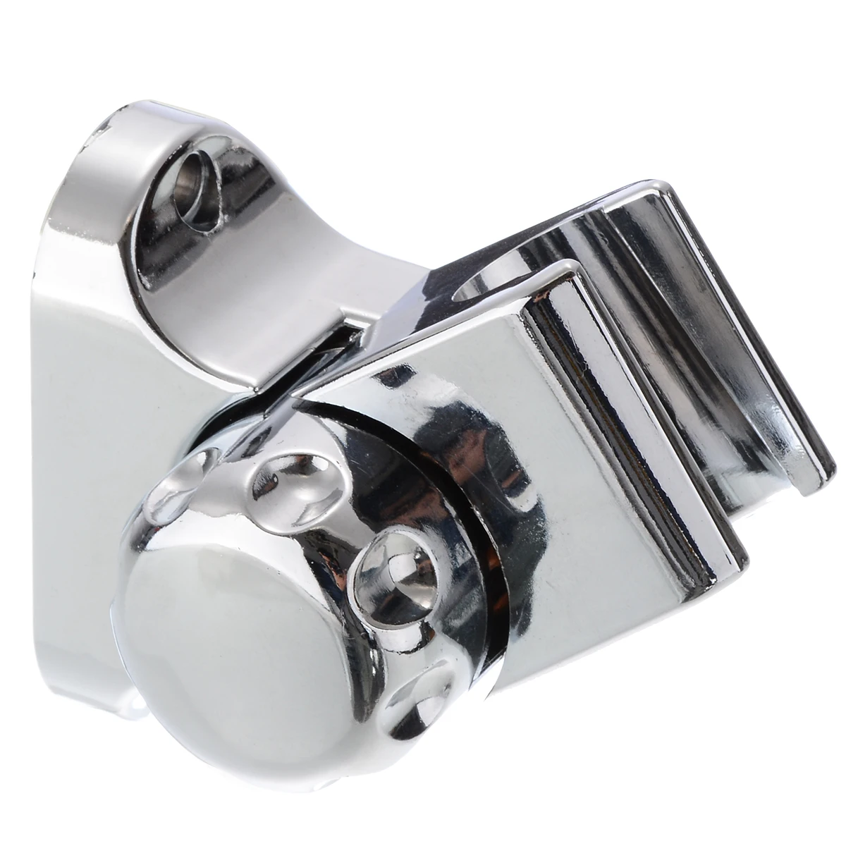 Mayitr ABS Chrome Adjustable Bathroom Shower Head Holder Stand Wall Mounted Mounting Brackets