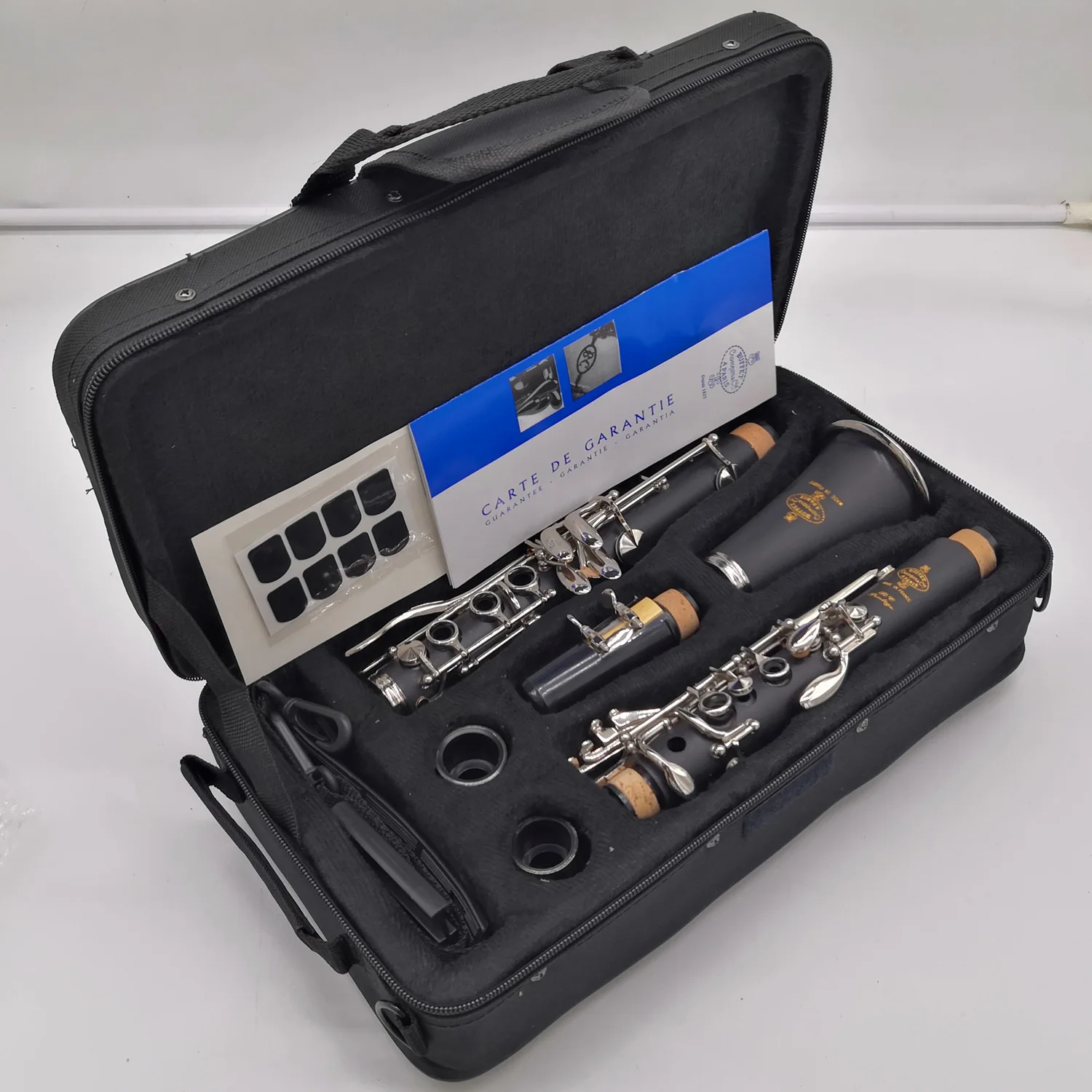 Professional Wood Clarinet RC PRESTIGE Mouthpiece Sandalwood Ebony Professional Clarinet Bb Student Model Bakelite