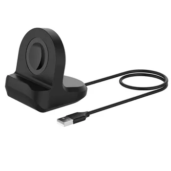 

Portable Charger Station Stand Holder For Samsung Galaxy Watch Active SM-R500 Smart watch Charging Dock Cable Lightweight