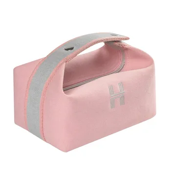 Waterproof Canvas Makeup Pouch Fashion 2021 New Cosmetic Bag Women Makeup Organizer Toiletry Bag Travel Cosmetics Bag 6