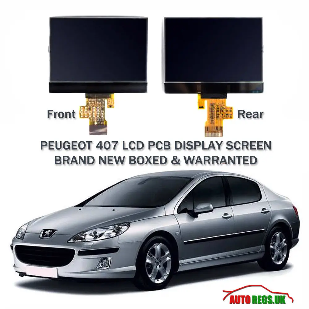 Car Dashboard Vdo Instrument Cluster Repair Display For Peugeot 407 407sw 2004-2007 vdo Screen Pixel Repair